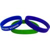 Debossed Silicone Wristbands