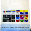 Digital Print Patch Handle Polythene Carrier Bag