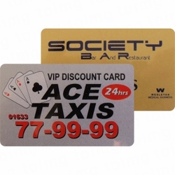 Membership Loyalty Card. Gold / Silver