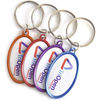 Aluminium Teardrop keyring