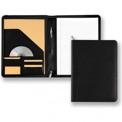 Eco Verde Full Hide Genuine Leather A4 Zipped Folder