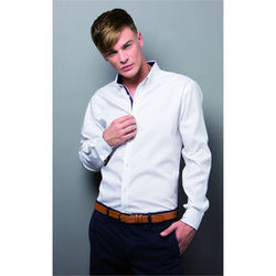 Kustom Kit Mens Premium Contrast Oxford Shirt