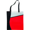 Pattern curve non-woven tote