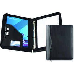 Houghton PU A4 Zipped Ring Binder