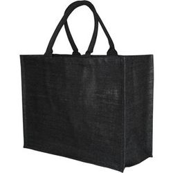 Black Jute Bag