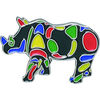 Enamelled Steel Badge