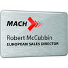 Digitally Printed Metal Name Badges