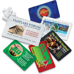 Mints - Credit Card Shape Coloured / Frosted