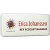 Digitally Printed Domed Plastic and Foiled Plastic Name Badges