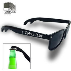 Sunglasses with Bottle Opener