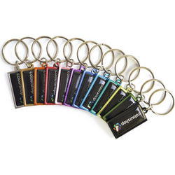 Aluminium Rectangle Keyring