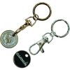 Enamel Trolley Coin Keyring
