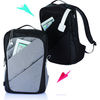 Berlin laptop backpack black