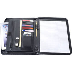 Bourton PU A4 Zipped Conference Folder