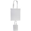 Groombridge 10oz Cotton Canvas Tote Bag-white/black