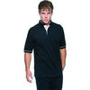 Button Down Collar Pique Polo Shirt