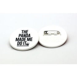Eco-Badge Recycled Plastic Full colour 42mm - UK Made